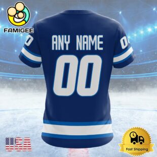 NHL Winnipeg Jets Special Reverse Retro Design Concept Custom T Shirt, Winnipeg Jets Shirt