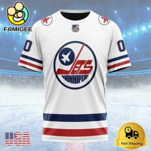 NHL Winnipeg Jets Special Throwback Design Custom T Shirt, Winnipeg Jets Shirt