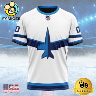 NHL Winnipeg Jets Special Whiteout Design Custom T Shirt, Winnipeg Jets Shirt