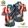 Philadelphia Eagles American Flag Hawaiian Shirt