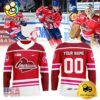Rochester Americans Red Personalized Hockey Jersey