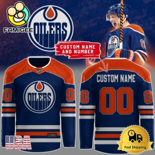 Special Edition Edmonton Oilers Hockey Jersey