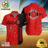 Tampa Bay Buccaneers NFL Logo Pattern Custom Hawaiian Shirt