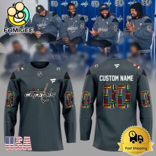 Washington Capitals Black History Month Limited Editon Hockey Jersey