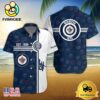 Winnipeg Jets Nhl Logo Pattern Custom Hawaiian Shirt