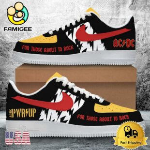 ACDC For Those About To Rock Air Force 1 Shoes