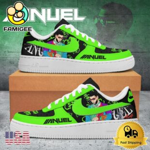 Anuel AA New Design Air Force 1 Shoes