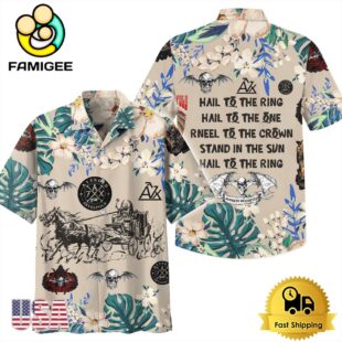 Avenged Sevenfold Music Vintage Hawaiian Shirt