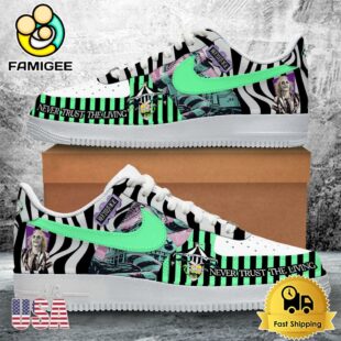 Beetlejuice Never Trust The Living Air Force 1 Shoes