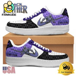 Black Panther New Design Air Force 1 Shoes