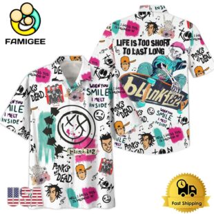 Blink-182 Music Vintage Hawaiian Shirt
