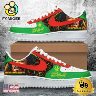 Bob Marley Cool Air Force 1 Shoes