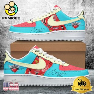 Bon Jovi Cool Air Force 1 Shoes