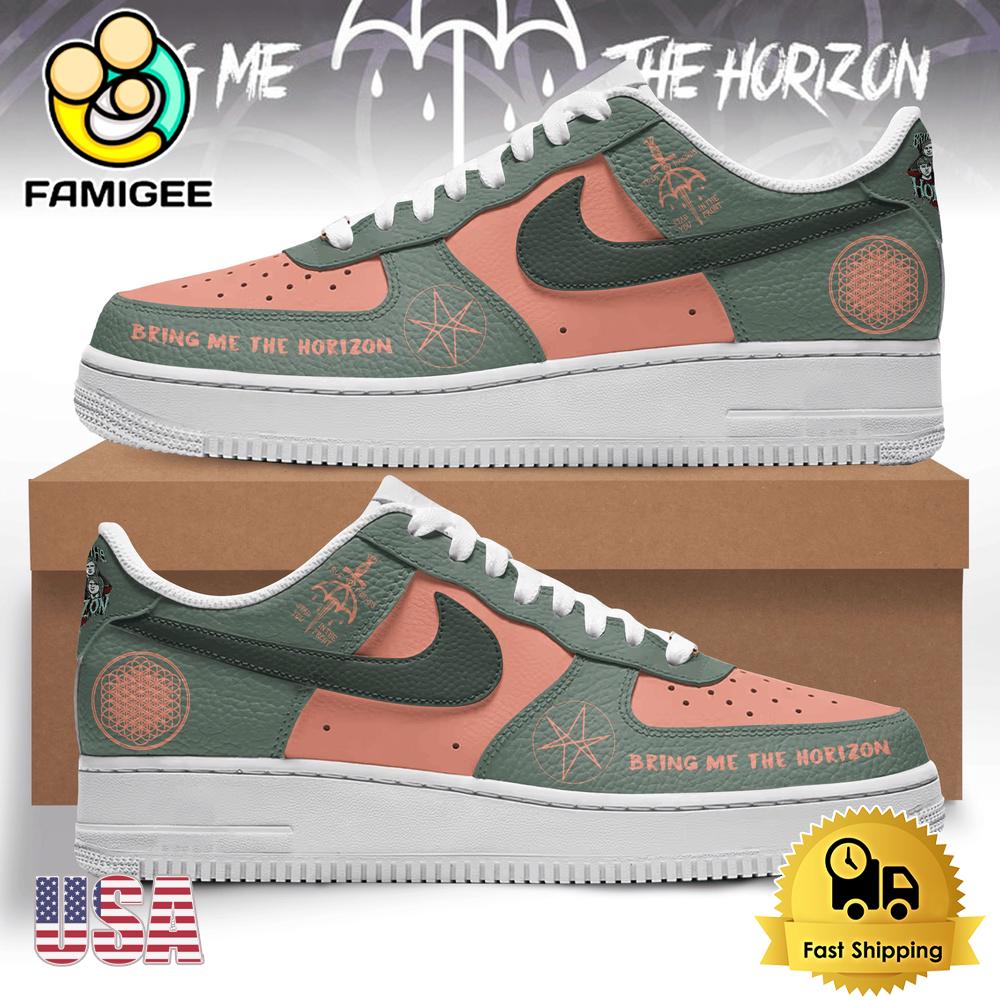 Bring Me the Horizon New Design Air Force 1 Shoes Bring Me the Horizon New Design Air Force 1 Shoes