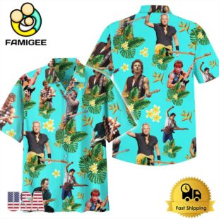 Bruce Springsteen Music Vintage Hawaiian Shirt