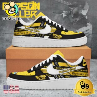 Bryson Tiller New Design Air Force 1 Shoes