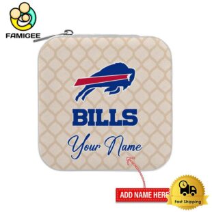 Buffalo Bills Custom Name Pattern Jewelry Box