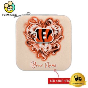 Cincinnati Bengals Custom Name Chic Fantasy Jewelry Box