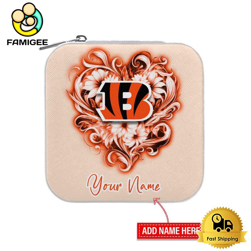 Cincinnati Bengals Custom Name Chic Fantasy Jewelry Box , Happy Mothers Day Gift Cincinnati Bengals Custom Name Chic Fantasy Jewelry Box , Happy Mothers Day Gift