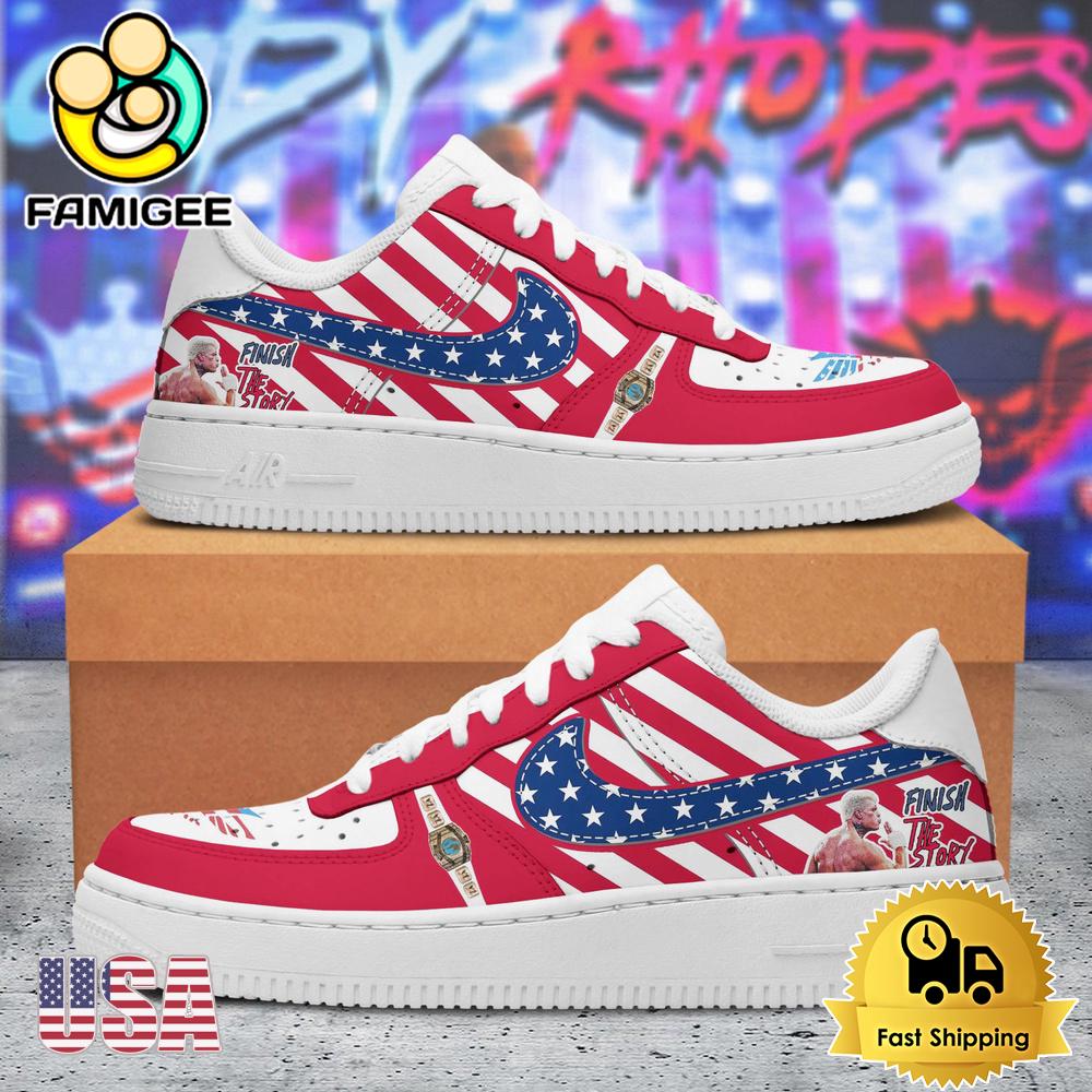 Cody Rhodes New Design Air Force 1 Shoes Cody Rhodes New Design Air Force 1 Shoes