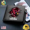 Custom Arizona Cardinals Team Logo Men's Leather Wallet
