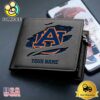 Custom Auburn Tigers Team Logo Men's Leather Wallet