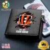 Custom Cincinnati Bengals Team Logo Men's Leather Wallet