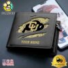 Custom Colorado Buffaloes Team Logo Men's Leather Wallet