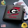 Custom Georgia Bulldogs Team Logo Men's Leather Wallet