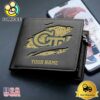 Custom Georgia Tech Yellow Jackets Team Logo Men's Leather Wallet