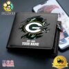 Custom Green Bay Packers Team Logo Men's Leather Wallet