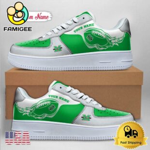 Custom NCAA Marshall Thundering Herd Air Force 1 Shoes With New Team Logo