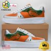 Custom NCAA Miami Hurricanes Air Force 1 Shoes With New Team Logo