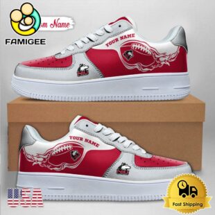 Custom NCAA Northern Illinois Huskies Air Force 1 Shoes With New Team Logo