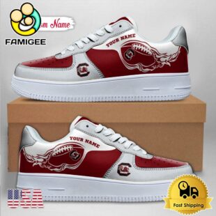 Custom NCAA South Carolina Gamecocks Air Force 1 Shoes With New Team Logo