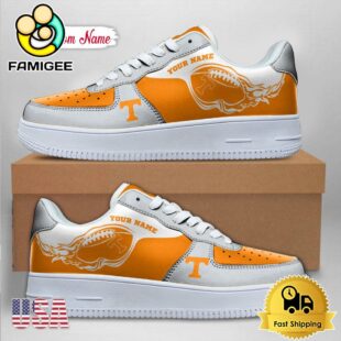 Custom NCAA Tennessee Volunteers Air Force 1 Shoes With New Team Logo