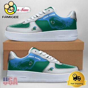 Custom NCAA Tulane Green Wave Air Force 1 Shoes With New Team Logo