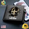 Custom New Orleans Saints Team Logo Men's Leather Wallet