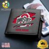 Custom Ohio State Buckeyes Team Logo Men's Leather Wallet