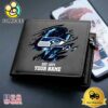 Custom Seattle Seahawks Team Logo Men's Leather Wallet