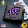 Custom Washington Huskies Team Logo Men's Leather Wallet