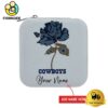 Dallas Cowboys Custom Name Rose Jewelry Box