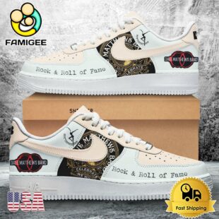 Dave Matthews Band Rock And Roll Fame Air Force 1 Shoes