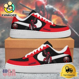 Deadpool And Wolverine New Design Air Force 1 Shoes