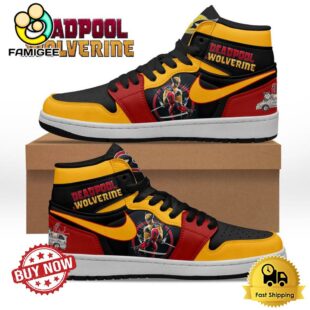 deadpool Special Design Air Jordan 1 Shoes