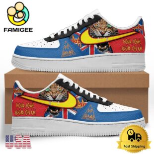 Def Leppard New Design Air Force 1 Shoes