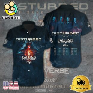 Disturbed Vintage Hawaiian Shirt