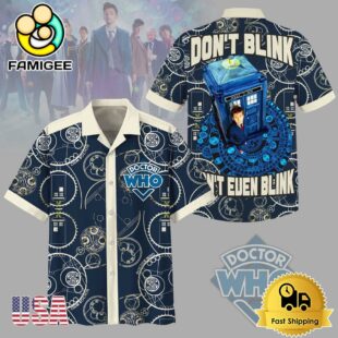 Doctor Who Vintage Hawaiian Shirt