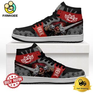 Five Finger Death Punch Special Design Air Jordan 1 Shoes