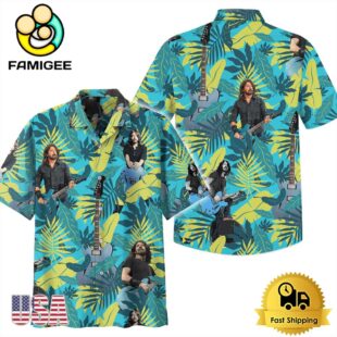 Foo Fighters Music Vintage Hawaiian Shirt